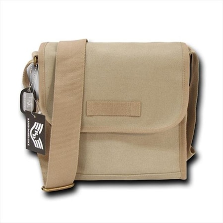 A1 Luggage Heavy Weight Field Bag; Khaki A1679427